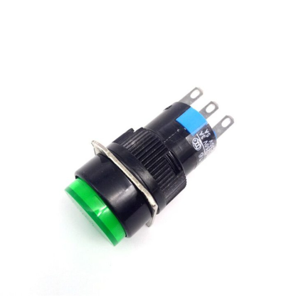 Кнопка LA 38 зел. фикс.