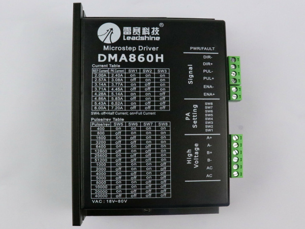Драйвер для шагового двигателя Leadshine DMA860H