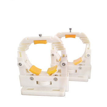 Держатель трубки пластиковый низкий 80 мм (комплект 2 шт.) Держатель трубки пластиковый низкий 80 мм (комплект 2 шт.)